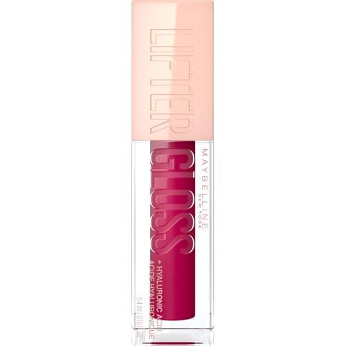 Image of Maybelline New York Lifter Gloss Hydrating Lip Gloss, Taffy | Gloss Hydrating Honey'd Lip Gloss with Hyaluronic Acid