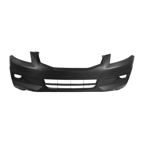 FitParts Compatible With Front Bumper Cover 2011 2012 Honda Accord EX EX-L Sedan 11 12. New, Primed and Ready for Paint. With Fog Light Holes. W/o Parking Aid Sensor Holes. HO1000279