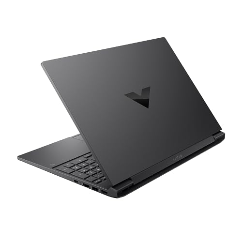 Image of HP Victus 15 Gaming Laptop, 15.6 inch FHD 144Hz Display, AMD Ryzen 5 7535HS, 32GB DDR5 RAM, 1TB PCIe M.2 SSD, NVIDIA GeForce RTX 2050, HDMI, Webcam, Backlit Keyboard, Wi-Fi 6, Windows 11 Home, Silver