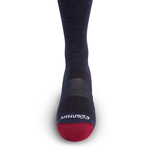 Image of USA Made - Micro Cushion Ski and Snowboard Socks - Over the Calf Socks - Merino Wool - Mountain Heritage