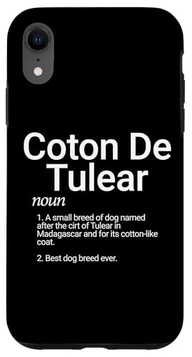Coton De Tulear Dog Breed Definition Cute Puppy De Tulear �X�}�z�P�[�X iPhone XR �p