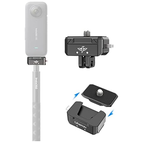 ULANZI Inov8 Schnellspanner-Set für unsichtbaren Selfie-Stick ONE RS/ONE X2/X3/ONE R/ONE X/GO 2 Cover