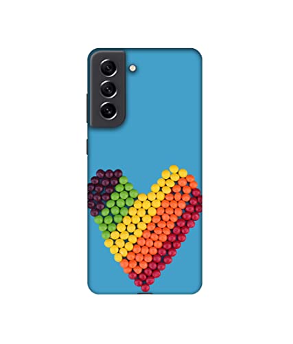 Image of Amazon Brand-Solimo Basic Case for Samsung Galaxy S21 FE 5G (Plastic Multicolor)