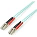 Produktbild StarTech.com 3 m OM3 LWL Patchkabel -Zipcord Multimode-Glasfaserkabel LC/UPC auf LC/UPC -Vollduplex 50/125µm SFP/Optisches Kabel -100G Optical Lichtleiterkabel-LSZH Lichtwellenleiter(A50FBLCLC3)