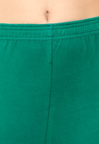 Image of POPOLO Women's Super Soft Ankle Length Cotton Lycra Solid Stretchable Legging