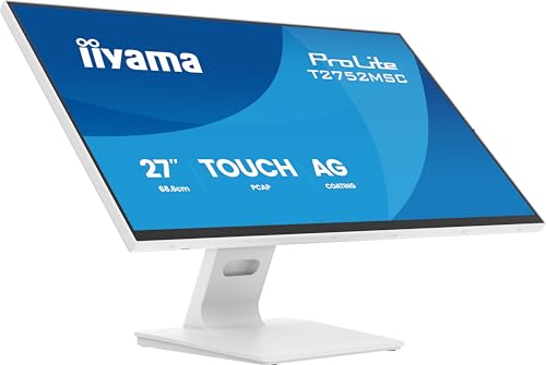 Image of Iiyama ProLite T2752MSC-W1AG, 68.6 cm (27 inch), 1920 x 1080 Pixel, Full HD, LCD, 5 ms, Wei?