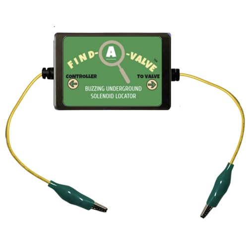 Generic The Original Find-a-Valve V1.0 Sprinkler Valve Locator Irrigation Buried Zone Solenoid Finder Spotter, Black