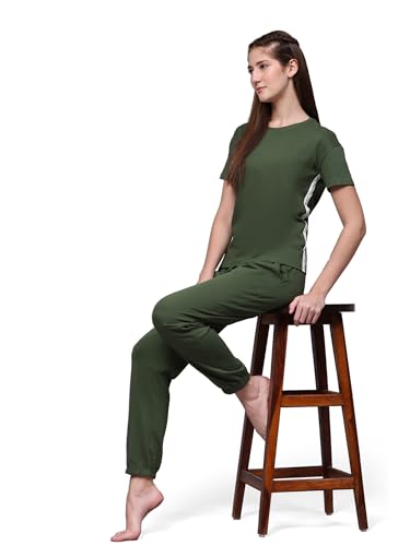 Image of B STORIES Women's Pyjama Pants - Relaxed Fit Nightwear Bottoms | Soft Pyjamas with Pockets | Breathable & Comfortable Sleepwear for Women (S-2XL)