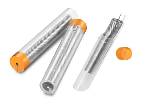 NorthPada Alambre de soldadura 0,8 mm 3 x 10 g Sn 99 Ag 0,3 Cu 0,7 para soldadura eléctrica Fabricación y reparación de fábricas de enseñanza electrónica y electricista Cover