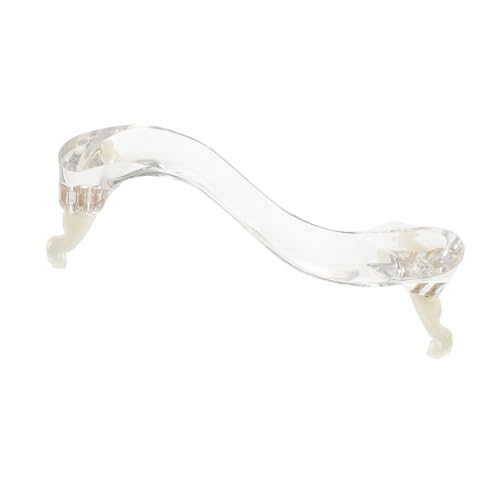 CIMAXIC Acrylic Violin Shoulder Rest Pad Chin Rest Replacement for Violinists Multisize Fit
