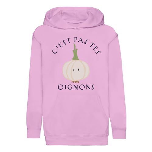 Sweat à capuche enfant expression légume et sweat humour rigolo premium