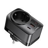 Utilisez intelligemment n'importe quelle prise avec l'extension de sortie DrPhone Toocki P30. Cet adaptateur compact 4 en 1 transforme une prise murale en une station de charge complète : une sortie CA et trois ports USB. Grâce à USB-C Power Delivery 30W, vous pouvez recharger vos smartphones, tablettes et accessoires à la vitesse de l'éclair. La puce GaN avancée offre plus de puissance dans une petite taille, avec moins de dégagement de chaleur et une plus grande efficacité. Idéal pour la maison, le bureau et les déplacements. Que vous soyez votre smartphone, tablette,