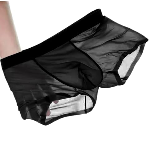 Mens Cooling Thin Boxers Briefs Breathable Quick Dry Trunks Sweat Absorbing Fitness Sport Underwear