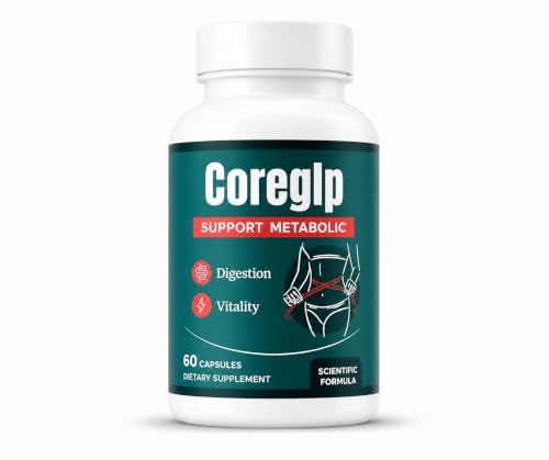 Coregl Formula 60 Kapseln Nahrungsergänzungsmittel für Erwachsene mit Malabar-Tamarinde Grüntee-Extrakt Cranberry Ingwer Apfelfaser Kamille und Koffein