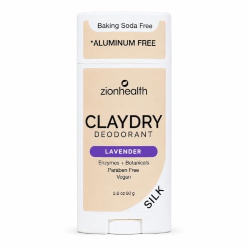 ZionHealth ClayDry SILK Deodorant, Lavender, 2.8 Ounce image 5