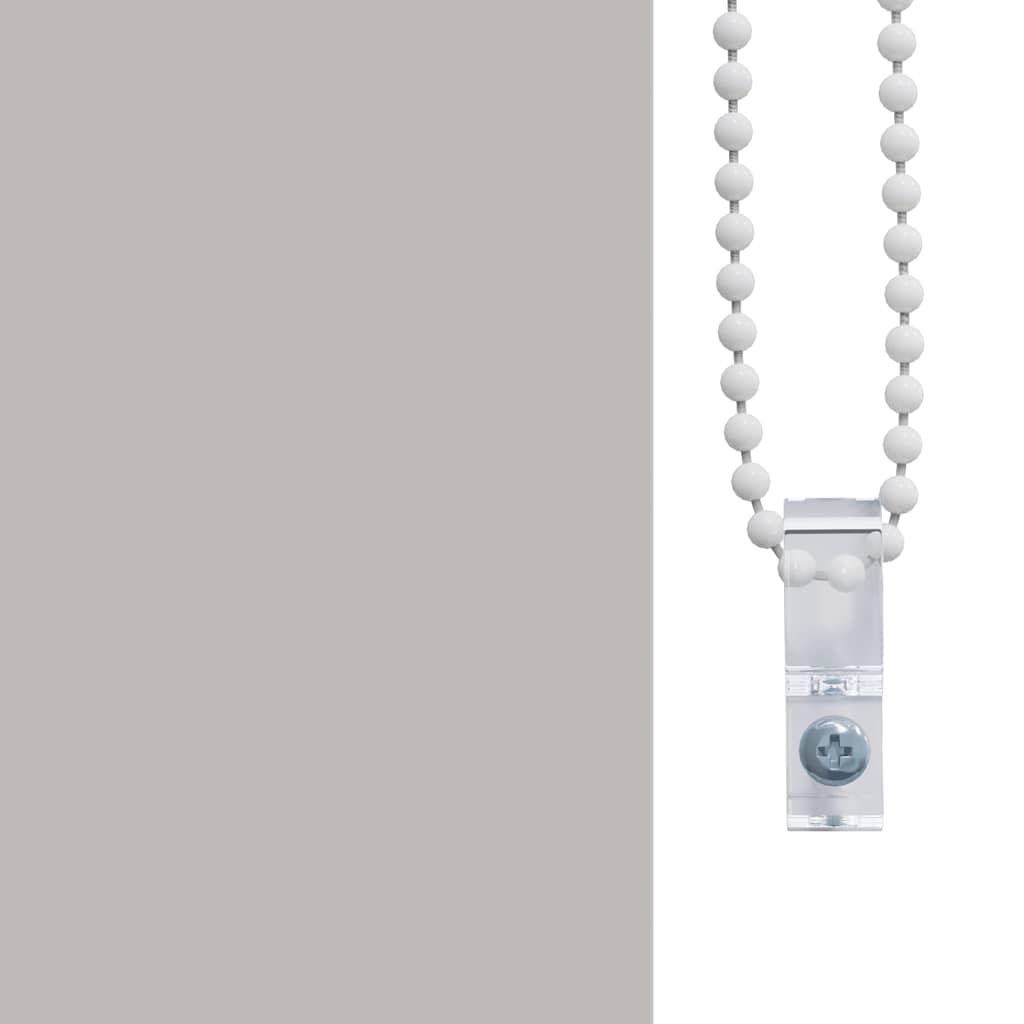 Tenda a rullo per doccia con cassetta, 60 x 240 cm, grigio chiaro, guida in alluminio PEVA, impermeabile, salvaspazio, per bagno, cucina e camera da letto