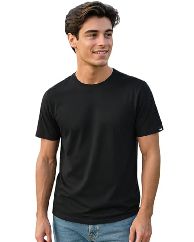 Image of Bewakoof Men's Solid Regular Fit T-Shirt