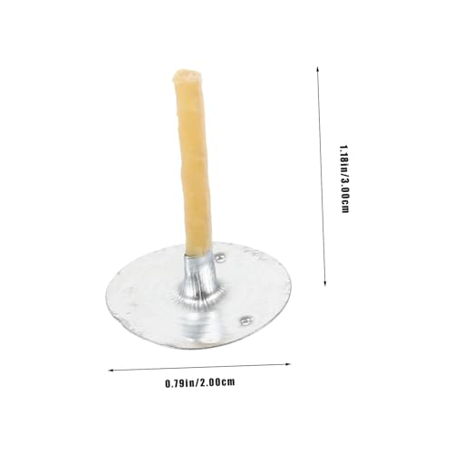 Mechas para hacer velas de cera de abeja jojofuny 100 pcs miniatura 2