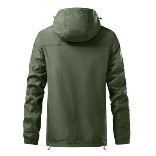 Chaqueta impermeable ligera para hombre FMCHICO miniatura 2