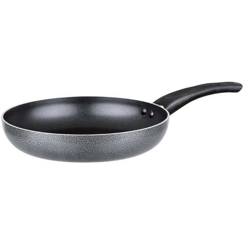Wok de aluminio antiadherente, 10 pulgadas, color gris miniatura 1