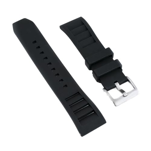 [LYBELIRH] 20mm 22mm [Xo[Xgbv XeXX`[obN X|[c h eVVR Y fB[X pvoh(Black,22mm)