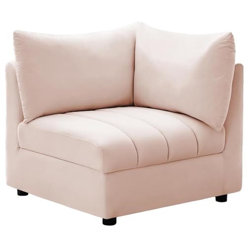 Sillón Modular Terciopelo Rosa miniatura 4