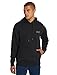 Under Armour Men's Rival Fitted Pullover Black/Graphite Large