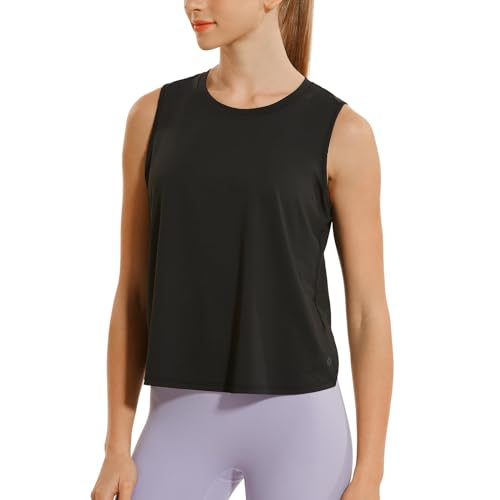 HODOSPORTS Workout Tops for Women UPF 50+ Open Back Sleeveless Tank Tops Quick Dry Athletic Gym Yoga Shirts Loose Fit2