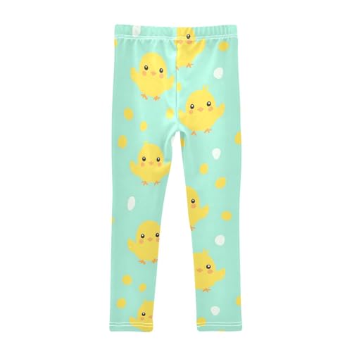 Girls' Leggings Cute Yellow Chick Kids Yoga Tights Pants 1 Pack 208608762