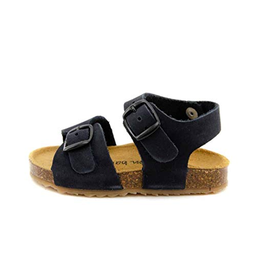 PLAKTON - 855065 PLAKTON Sandalias Bio NIÑO - Cuero para: NIÑO Color: Marino Talla: 19