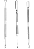 ✔ Material premium: hecho de acero inoxidable de alta calidad, duradero y de alta resistencia, suave, no se oxida ni se deforma fácilmente, es seguro y no se infecta.