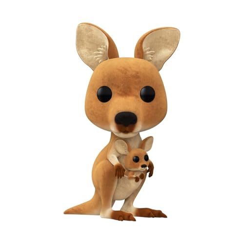 Animaux australiens Figurine POP! Kangaroo Flocked 9 cm - vue 3