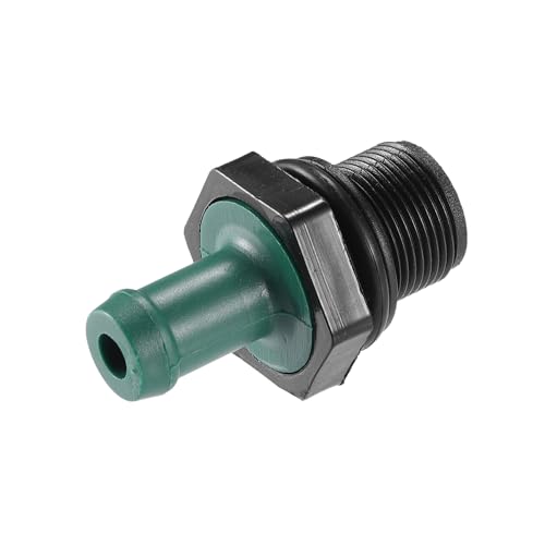 QUARKZMAN Válvula Pcv Compatible para Nissan Frontier, Plástico Duradero Negro