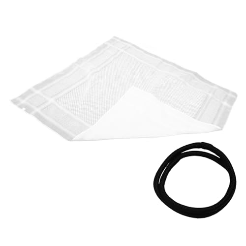 COLLBATH Trendy Arab Head Scarf Muslim Men's Shemagh Wrap Turban Arab Costumes Accessory