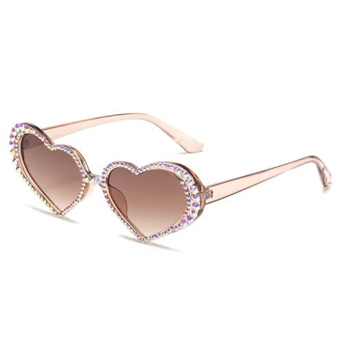 Lunettes de soleil femme marron clair pour un look d'été