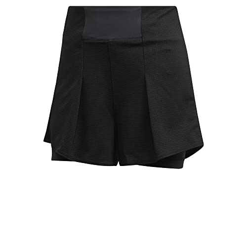 Short de tennis adidas femme noir XL Us Series respirant et extensible