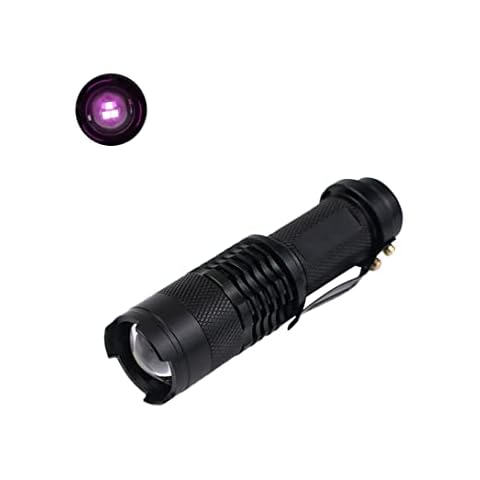 XLENTGEN 850nm IR Torch Zoomable Night Vision Lamp IR Illuminator Mini Torch with Clip Buckle Small Infrared Hunting Flashlight to be Used with Night Vision Device Cover