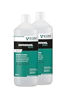 EQM - ECO-301 - Isopropanol - Isopropylalkohol 99.9% - 2x1 L - Reinigung von elektronischen Bauteilen, Linsen und Bildschirmen - Reinigung von Harzen im 3D-Druck