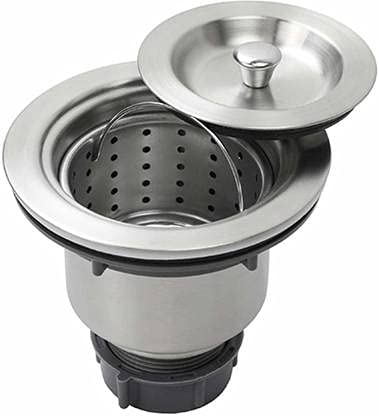 floydSteel 304 Extra Heavy 4" inch Waste Coupling Sink Jali/Bucket Type for Kitchen Wash Basin Drain - ( Pack of 1 Pcs ) Flange Faucet (Centerset Installation Type) (B09L6ZT31Z) Amazon Price History, Amazon Price Tracker