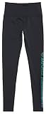 Superdry Women's Damen Workout Performance Leggings Yoga-Hosen, schwarz, 36 DE