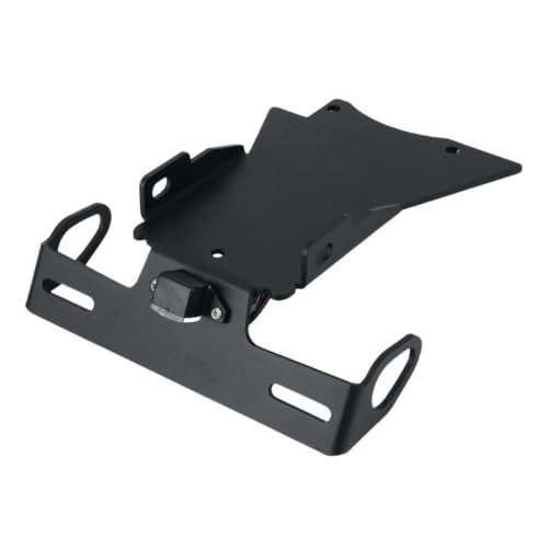 Support de plaque d'immatriculation FZ6 avec lumière LED étanche - 2