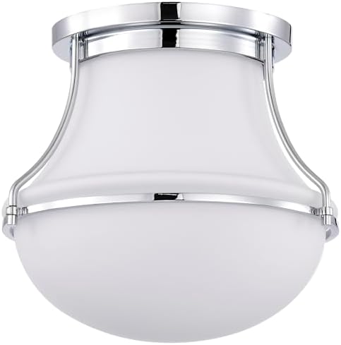 Nuvo Valdora - 1 Light Flush Mount in Traditional Style-9 Inches Tall and 10.38 Inches Wide-Polished Nickel Finish