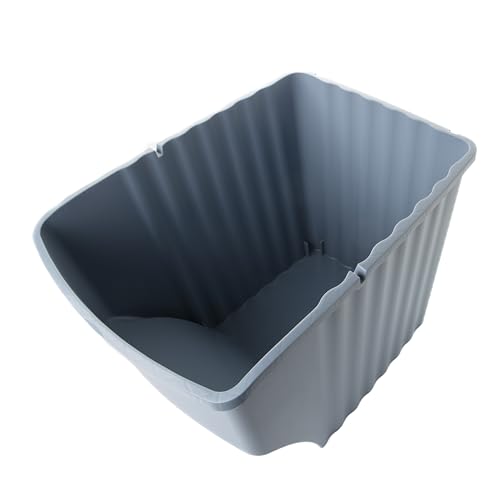 SUSTANIA Premium Müllsortiersystem 3-fach, Stapelbarer Abfallsammler mit 3x22L Volumen, Mülleimer & Mülltrennsystem für Küche & Haushalt, 40x30x33 cm, Made in EU