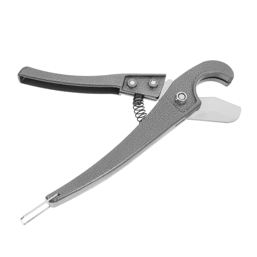 Unomor Pipe Knife Scissors High Hardness Ratcheting Hose Cutter for Pvc Vinyl Tubing
