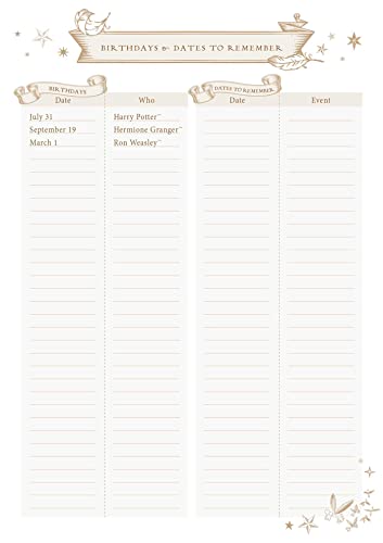Harry Potter: Floral Fantasy Planner Notebook Collection (Set of 3), multicoloured - Image 3