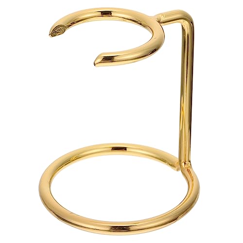 BESTYASH Shaving Razor Stand Shaving Metal Rack Shave Brush Holder Razor Stand for Men Nonslip Base Compact Storage