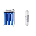 iSpring RCB3P Reverse Osmosis Water Filtration System + iSpring FT15 Inline Post Carbon Water Filter