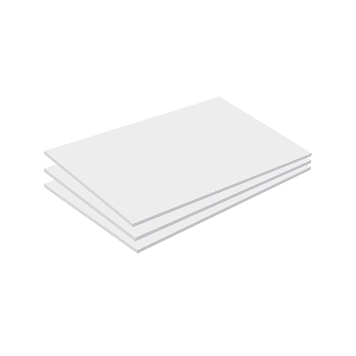 Buy Expanded PVC Sheet 11" x 17" White Printable Rigid PVC Board Sintra