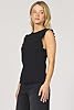 DEAR JOHN Bridgette Top Sleeveless Ruffle Slim Fit... #3