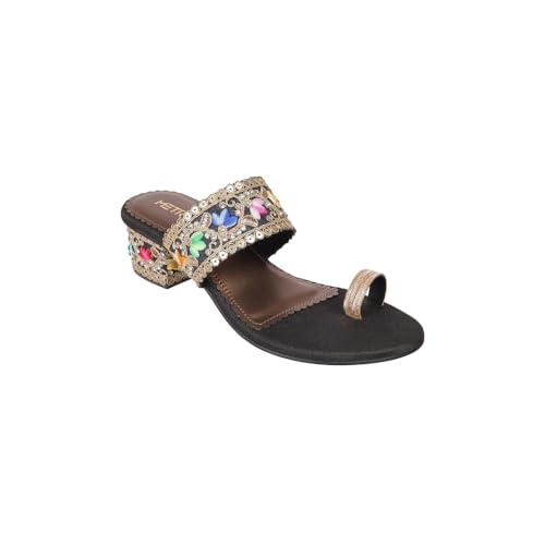 Image of Metro Women Elegance Ethnic & Traditional Slip-on Sandal